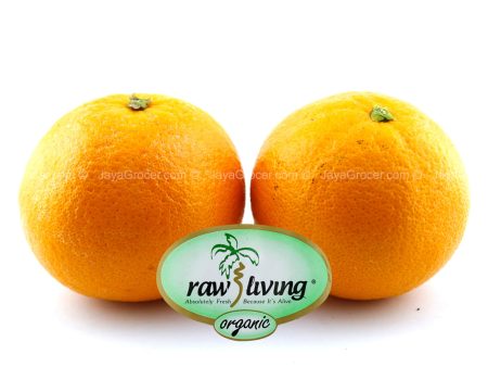 Raw & Living Organic Orange 2pcs pack Fashion