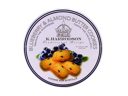 K. Harrodson Blueberries & Almond Butter Cookies 180g Supply