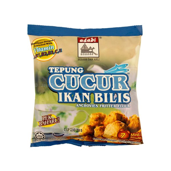 Adabi Tepung Cucur Ikan Bilis (Anchovy Fritter Flour Mix) 200g Cheap