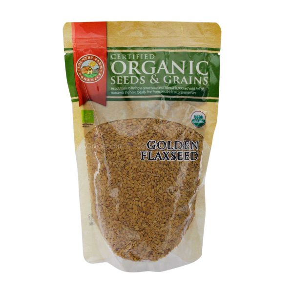 Country Farm Organic Golden Flaxseed 250g Fashion