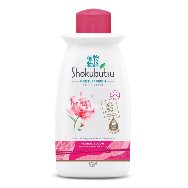 Shokubutsu Floral Bloom Moisture Fresh Shower Foam 220ml Online Hot Sale