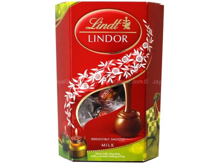 Lindt Lindor Cornet Milk Chocolate 200g on Sale