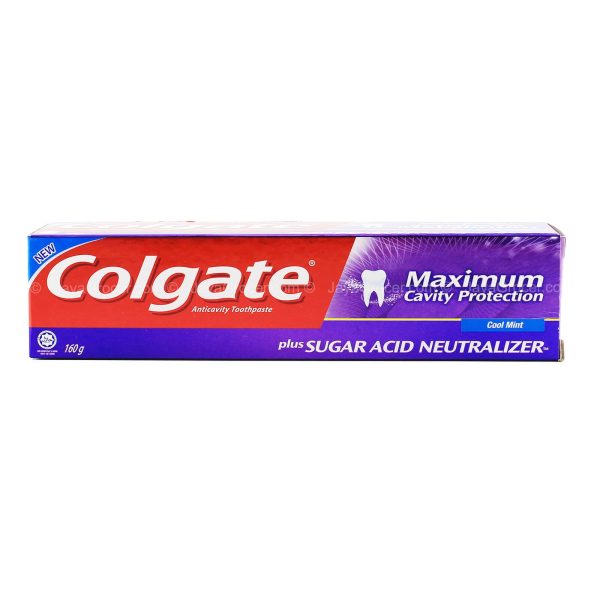 Colgate Sugar Acid Neutraliser Toothpaste 160g Discount