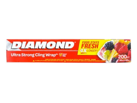 Diamond Cling Wrap 200feet 60m 1pack Online Sale