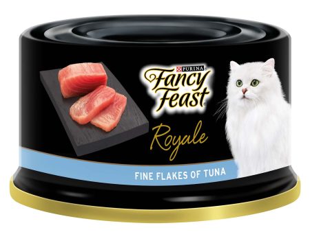 Purina Fancy Feast Royale Fine Flakes of Tuna 85g Sale