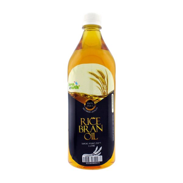 Love Earth Rice Bran Oil 1L Discount