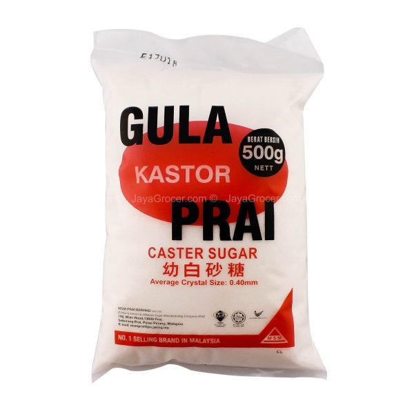 Prai Caster Sugar 500g Online