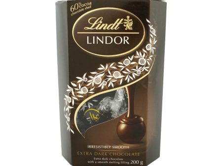 Lindt Lindor Cornet 60% Dark Chocolate 200g For Discount