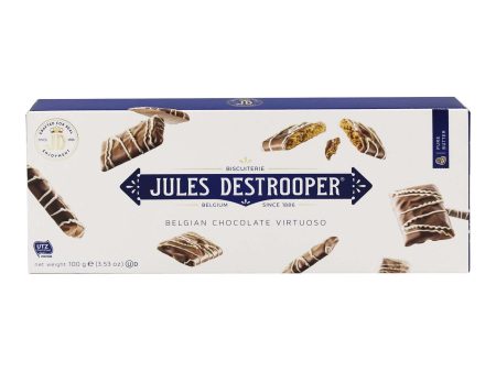 Jules Destrooper Belgian Chocolate Virtuoso Biscuit 100g Online Hot Sale