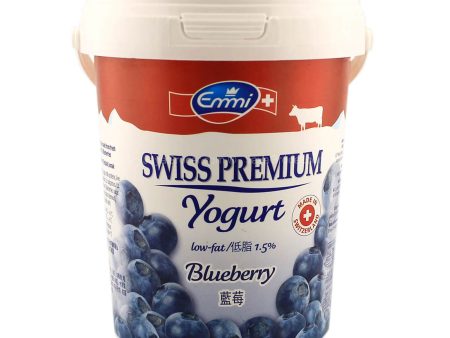 Emmi Swiss Premium Low Fat Blueberry Yoghurt 1kg Discount