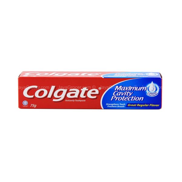 Colgate Maximum Cavity Protection Great Regular Favour Toothpaste 75g on Sale