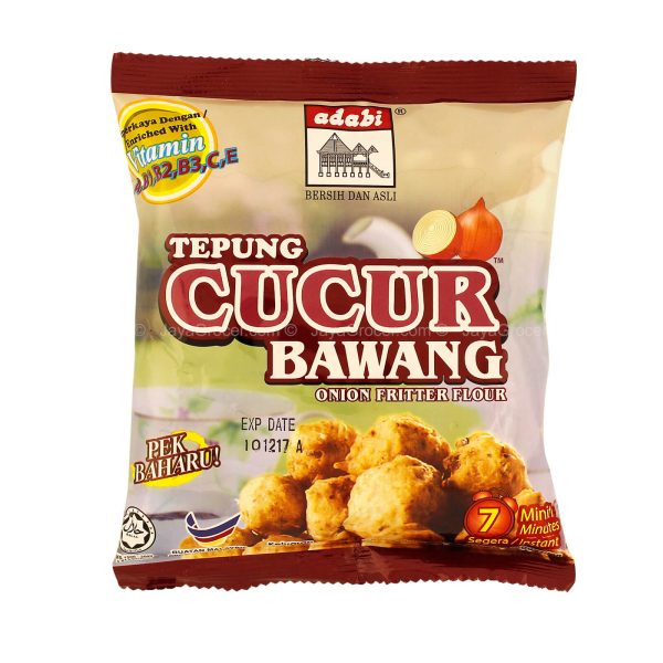 Adabi Tepung Cucur Bawang (Onion Fritter Flour Mix) 200g Sale