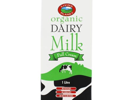 Living Planet Organic Dairy Milk Full Cream 1L Online