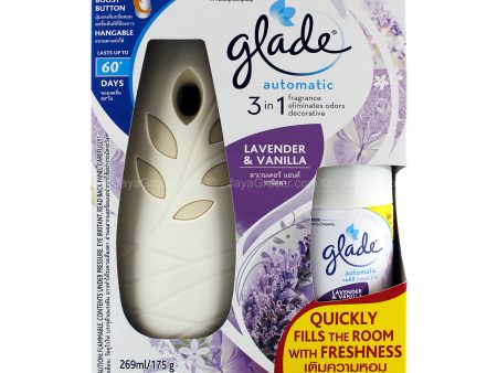 Glade Lavender & Vanilla 3 in 1 Automatic Spray 175g For Cheap