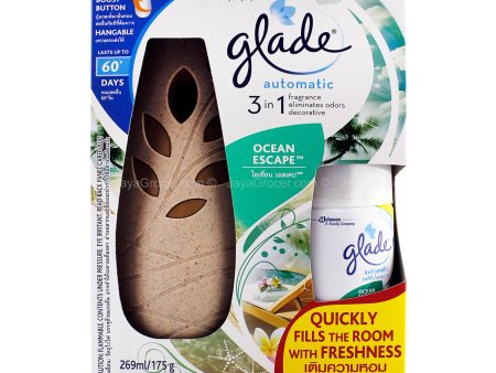 Glade Ocean Escape 3 in 1 Automatic Spray 175g Hot on Sale