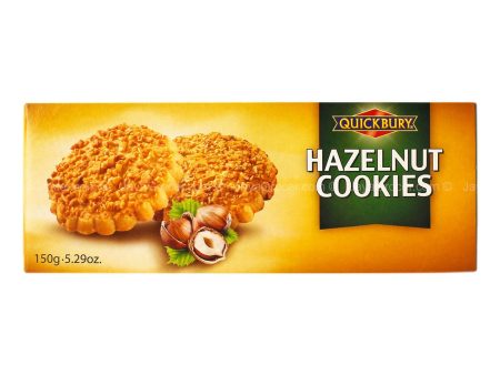 Quickbury Hazelnut Cookies 150g on Sale