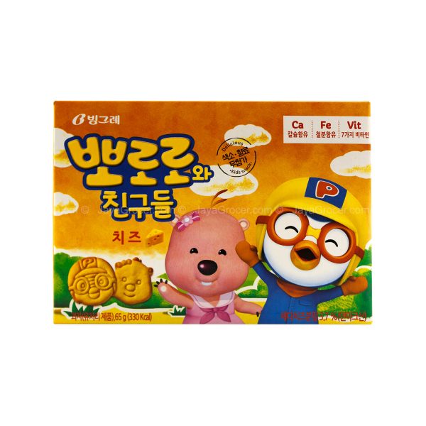 Binggrae Pororo Cheese Biscuit 65g Supply