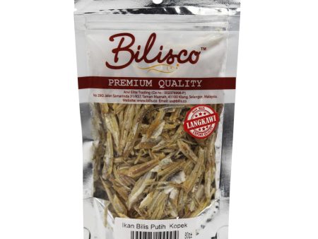 Bilisco Peeled White Anchovies (Ikan Bilis Putih Kopek) 80g Hot on Sale