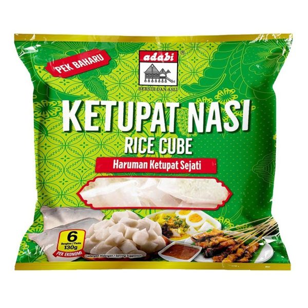 Adabi Rice Cube Economy Pack (Ketupat Nasi) 130g x 6 For Cheap