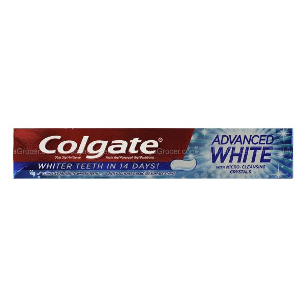 Colgate Adv Whitening Toothpaste 90g For Cheap