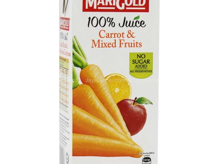 Marigold 100% Carrot and Mixed Fruit 1L on Sale