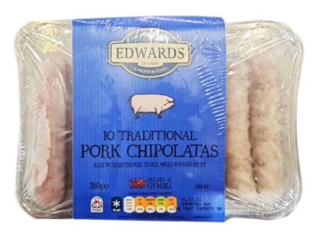 [NON-HALAL] Edwards of Conwy 6 Traditional Pork Sausages 350g For Discount