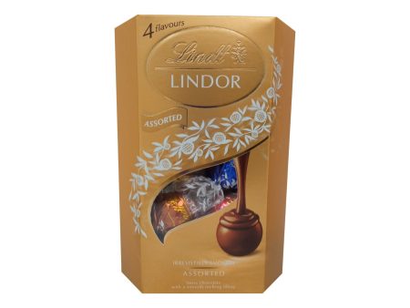 Lindt Lindor Cornet Assorted Chocolate 200g Discount