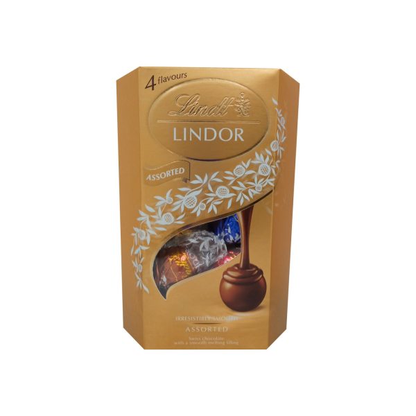 Lindt Lindor Cornet Assorted Chocolate 200g Discount