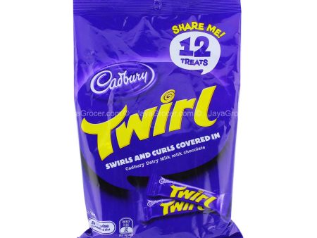 Cadbury Dairy Milk Chocolate Twirl Share Pack 168g Sale