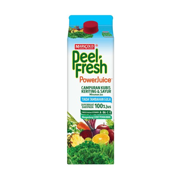 Marigold Peel Fresh Power Juice No Added Sugar Mixed Kale & Veggie Juice Drink 1L Online