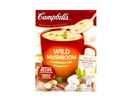 Campbells Wild Mushroom Instant Soup 16.8g x 3 For Cheap