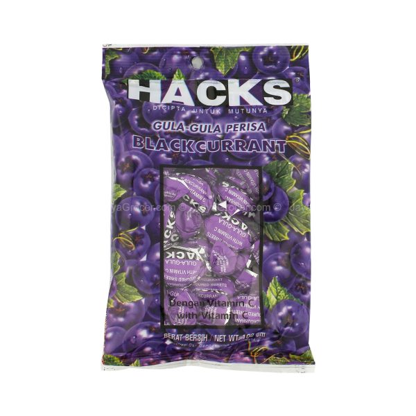 Hacks Blackcurrant Candy 100g For Cheap