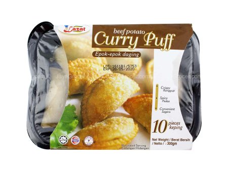 LAZAT BEEF POTATO CURRY PUFF 250G *1 Online Sale