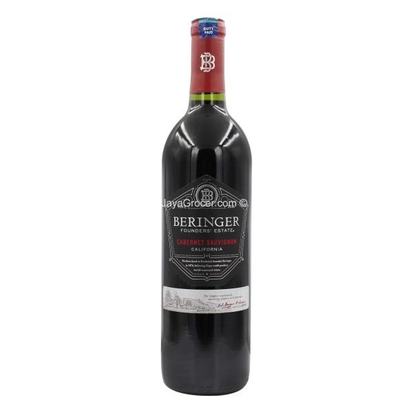 Beringer Founders  Estate Cabernet Sauvignon Wine 750ml on Sale