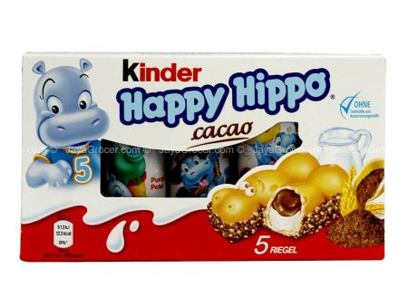 Kinder Happy Hippo Cocoa Cream Biscuits 103g Hot on Sale