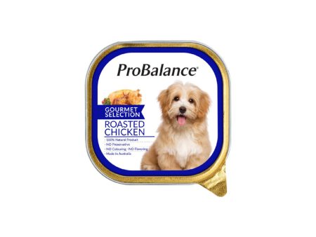 Pro Balance Gourmet Selection Roast Chicken Flavour Dog Food 100g Online