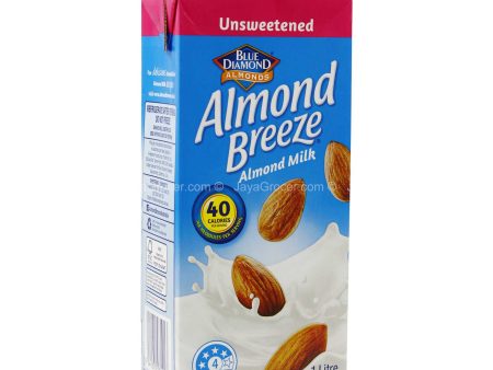 ALMOND BREEZE UNSWT ALMOND MILK 1L(AUS) For Discount