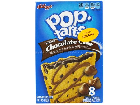 Kellogg s Frosted Chocolate Chip Pop Tarts 416g on Sale