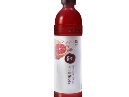 Hong Cho Strawberry and Grapefruit Vinegar Drink 900ml Online now