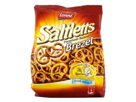 Lorenz Saltletts Premium Baked Brezel with Sea Salt 150g Supply