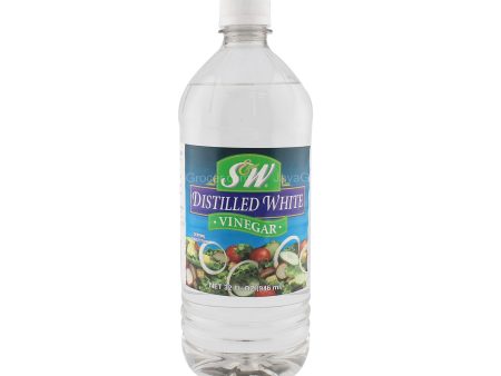 S&W Distilled White Vinegar 946ml Online now