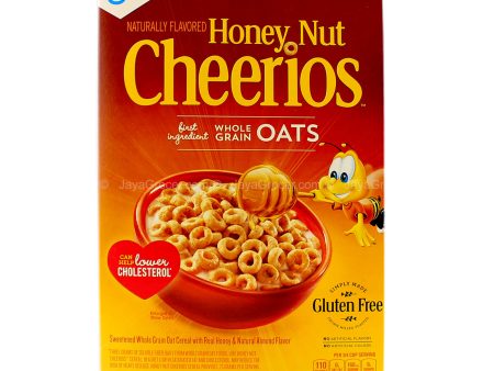 General Mills Cheerios Honey Nuts Whole Grain Oats Cereal 306g Online now