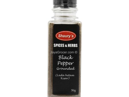 SHAURY S BLACK PEPPERCORN POWDER 50G Discount