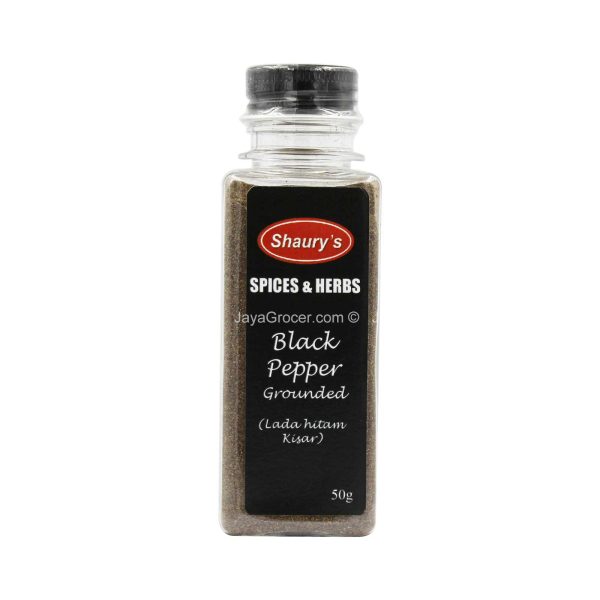 SHAURY S BLACK PEPPERCORN POWDER 50G Discount