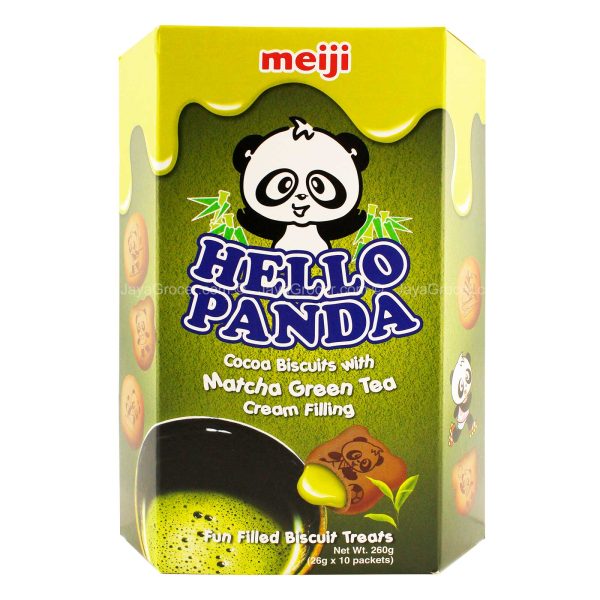 MEIJI HELLO PANDA GREEN TEA FP 260G Discount