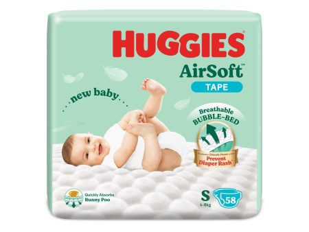 Huggies Diaper Airsoft (Small) 58pcs pack For Sale