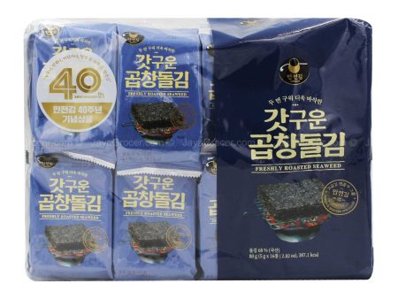 Manjun Freshly Roasted Seaweed Gob-Chang 5g x 16 Online