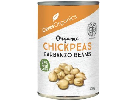 Ceres Organics Garbanzo Beans 400g Hot on Sale