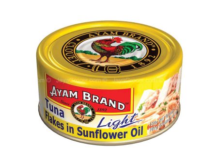 Ayam Brand Tuna Flakes in Sunflower Oil (Light) 150g Online now