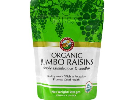 CF ORGN GREEN RAISIN POUCH 200G *1 Sale